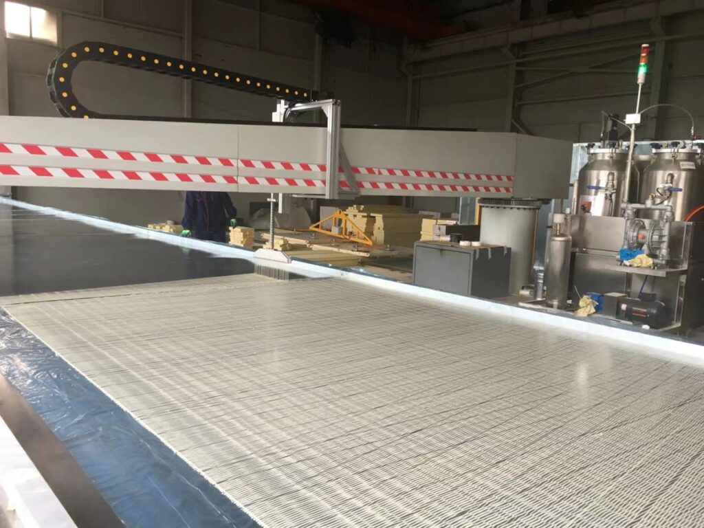PUGLUE automatic gantry PU gluing machine for sandwich panel production