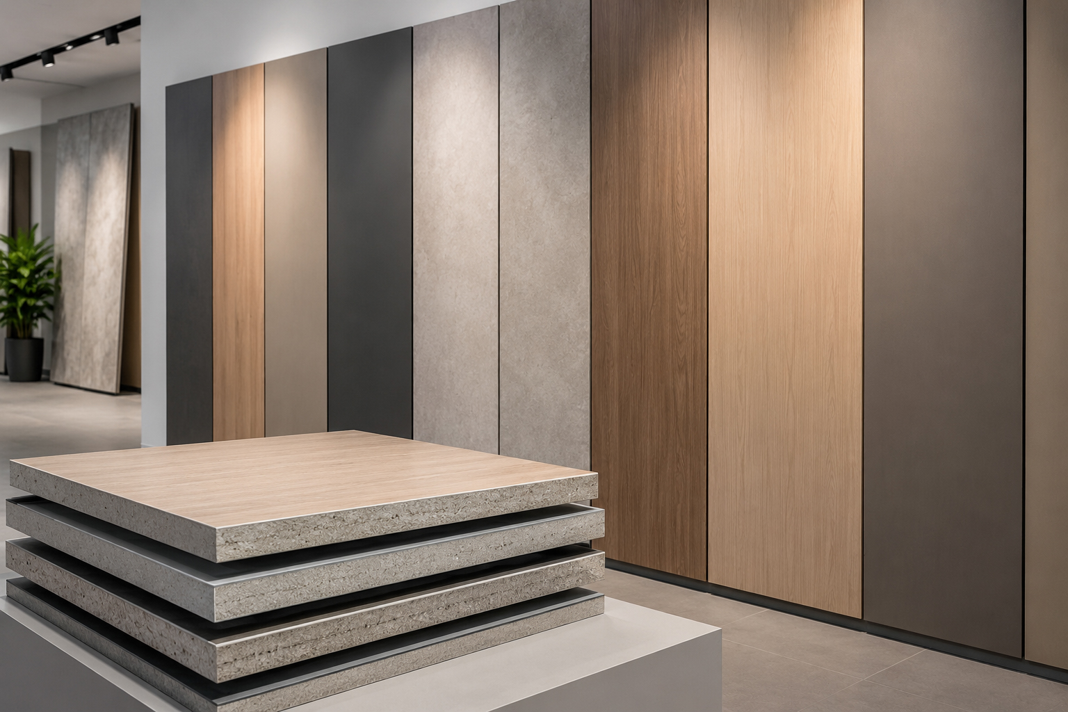 Fireproof decorative board panels laminated with PU adhesive