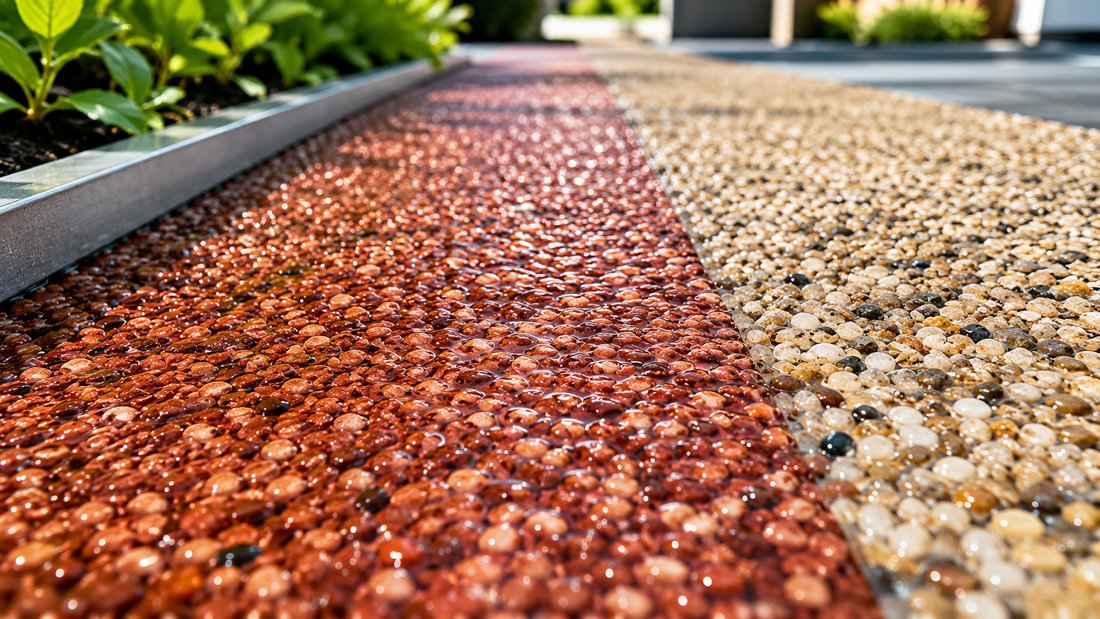 Colored Pavement & Stone polyurethane adhesive