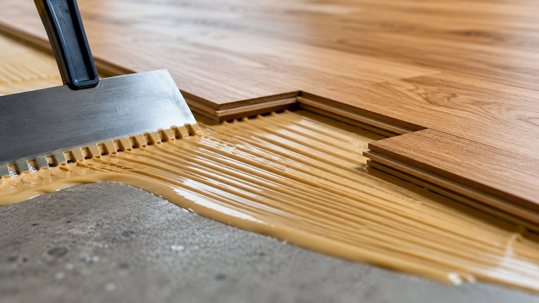 PU adhesive for flooring installation