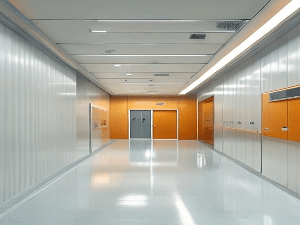 Cleanrooms insulated sandwich panel
